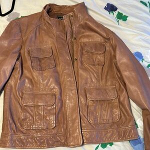 Beautiful lucky brand leather jacket